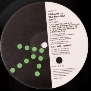 The Beautiful South - Welcome To The Beautiful South 1989 UK 1st Pressing Vinyl LP ***READY TO SHIP from Hong Kong***